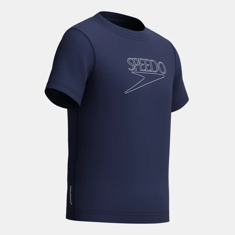 speedo Blue Kids' Swimming Rashguard  | Best Price UAE
